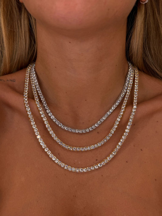 Collana tennis luxury