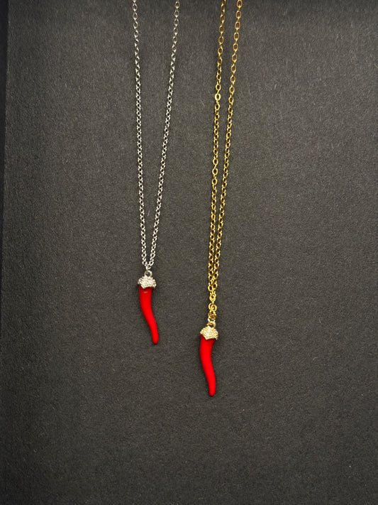 Collana peperoncino semplice