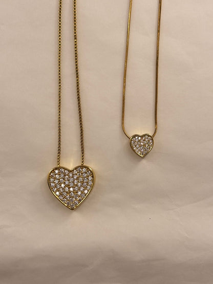 Collana cuore DAFNE