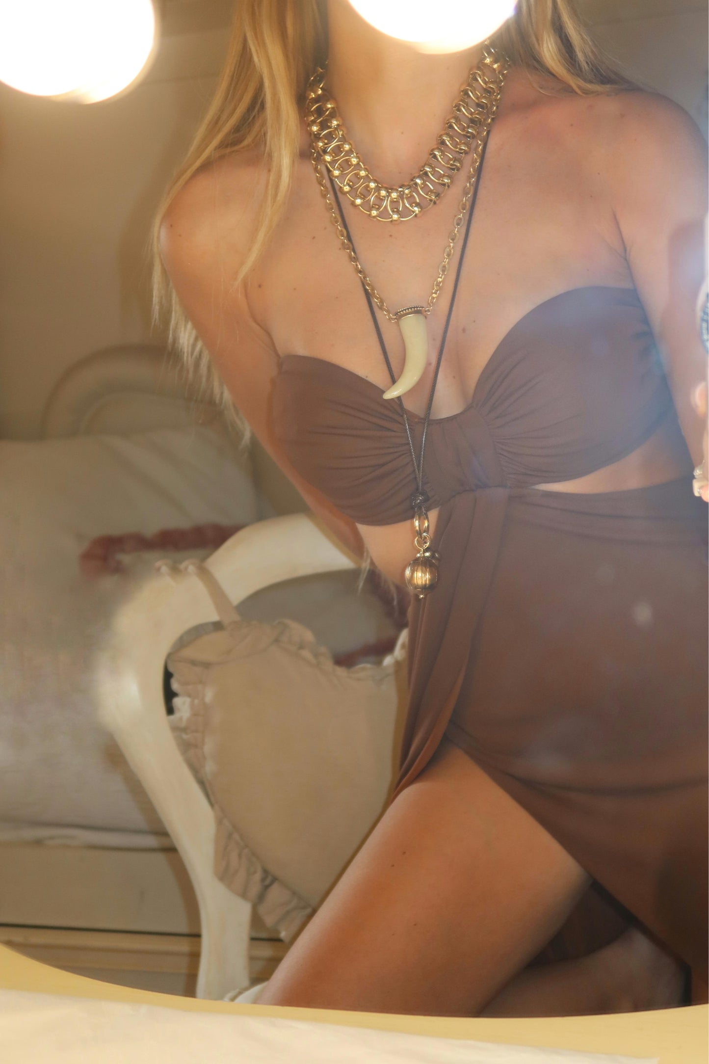 Tris Collane Maxi Corno