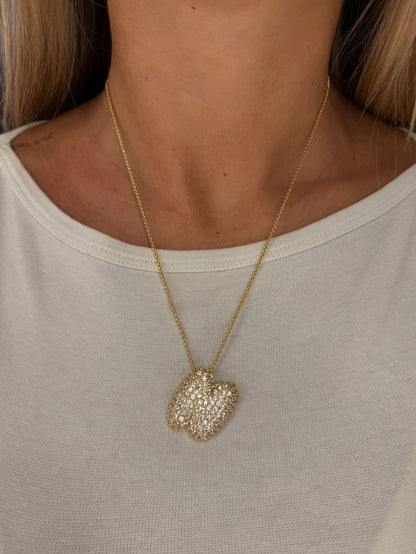 Collana lettera bubble
