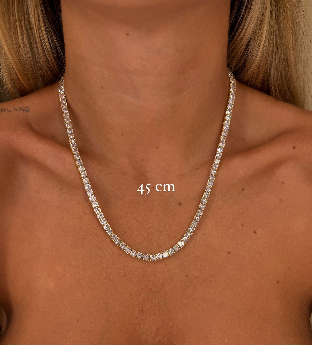 Collana tennis luxury