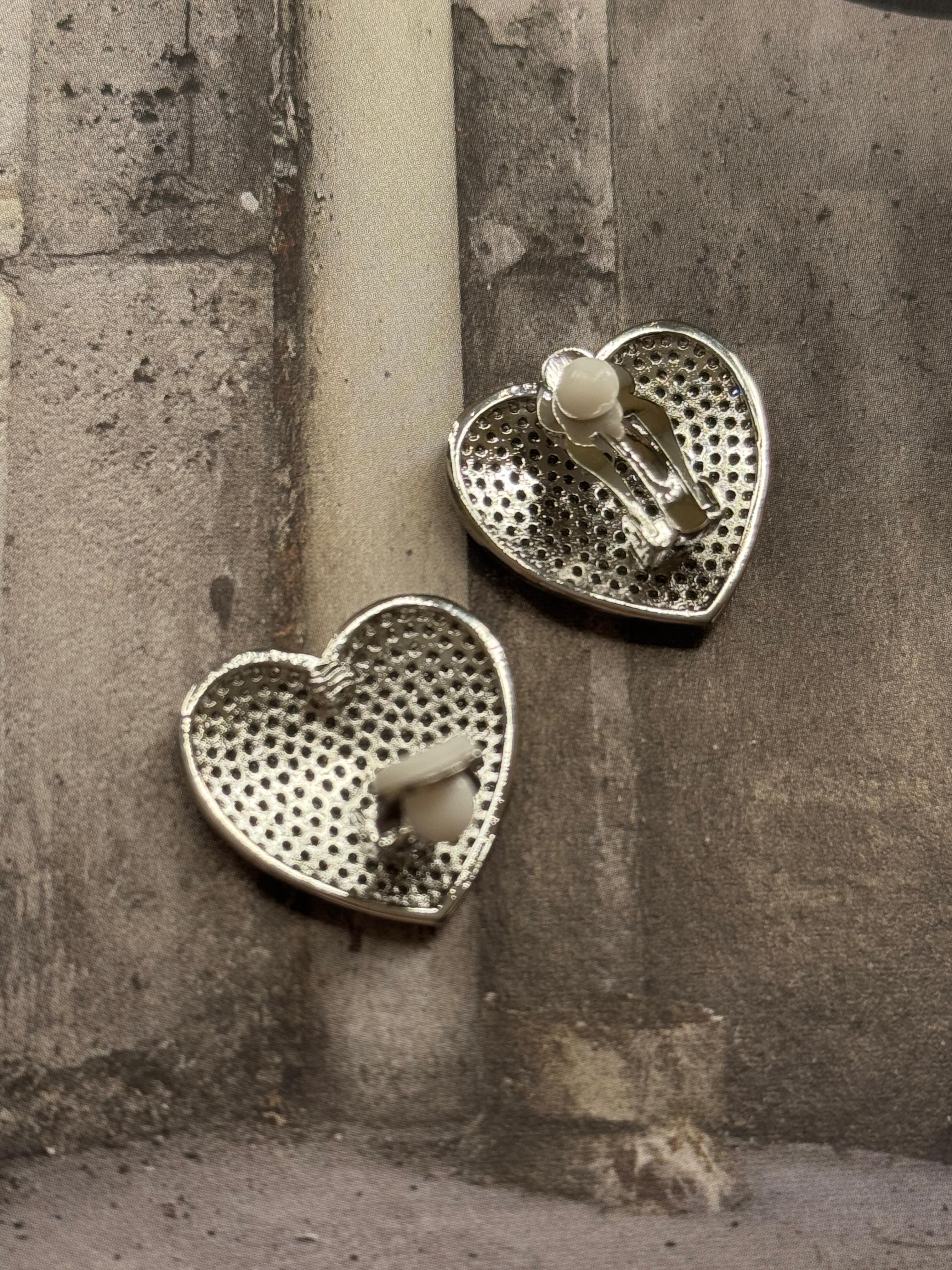 Orecchini clip CUORE PAMELA