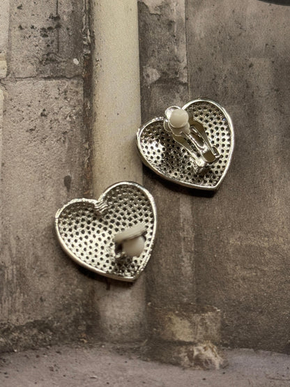 Orecchini clip CUORE PAMELA