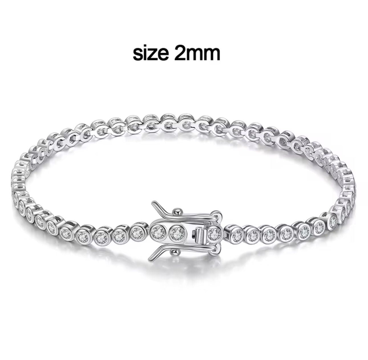 Bracciale Tennis in Moissanite