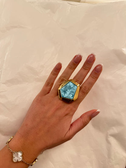 Anello pietra GITANA