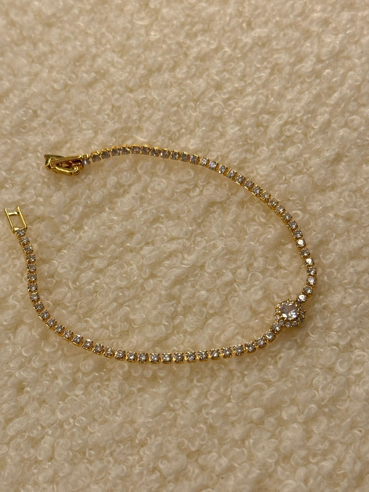 Bracciale tennis tondino