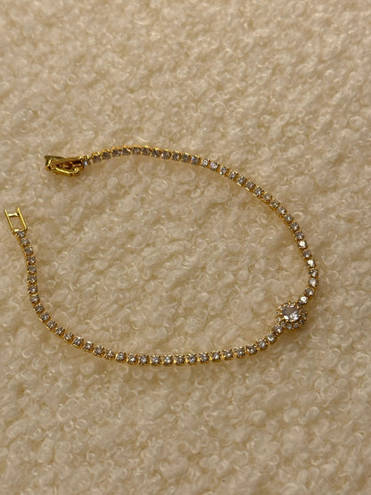 Bracciale tennis tondino