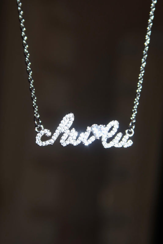 Collana LEGAME Corsivo personalizzabile