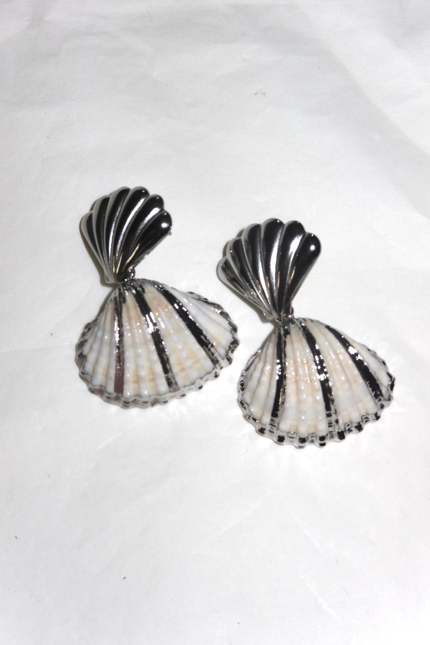 Orecchini doppia Conchiglia