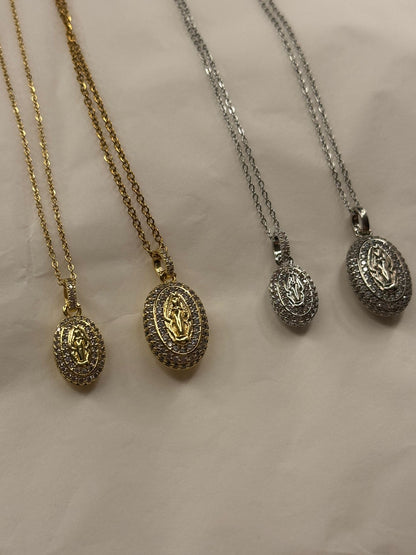 Collana madonnina confetto mini