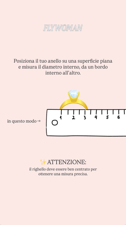 Anello STAR con lettera