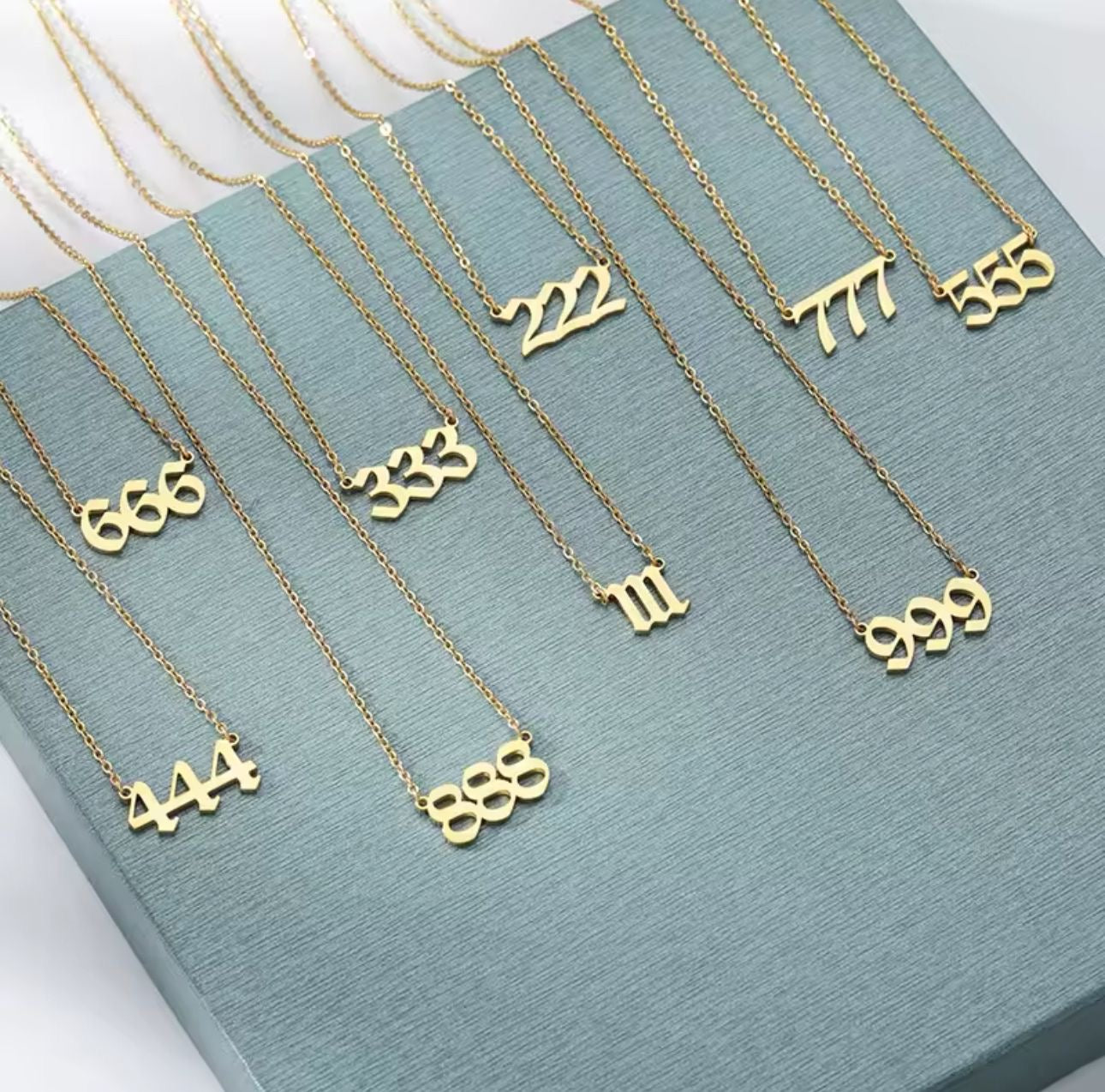Collana numero angelico
