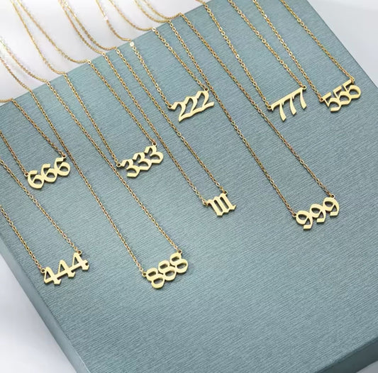 Collana numero angelico