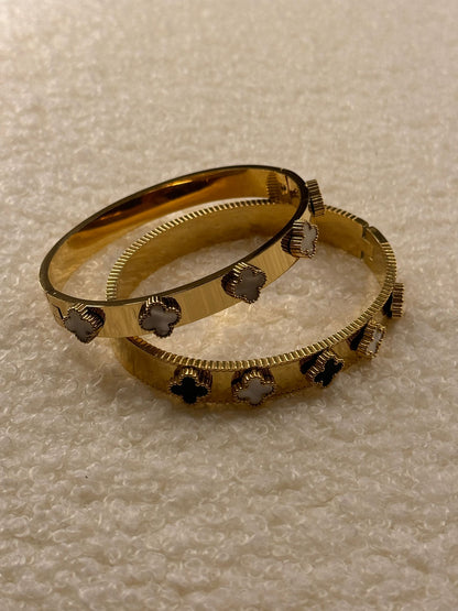 Bracciale rigido simil Van Cl**f