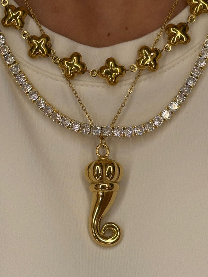 Collana della fortuna Pulcinella