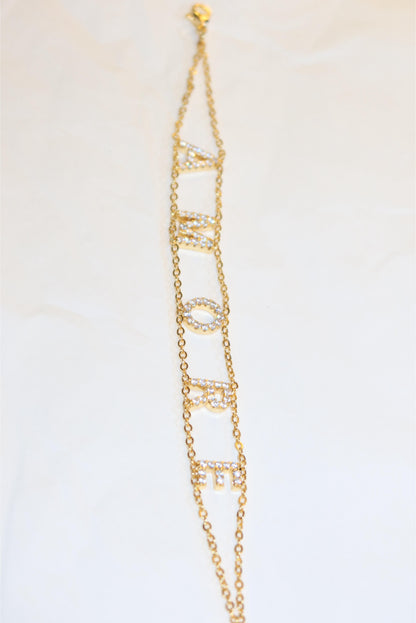 Bracciale Due Fili personalizzabile