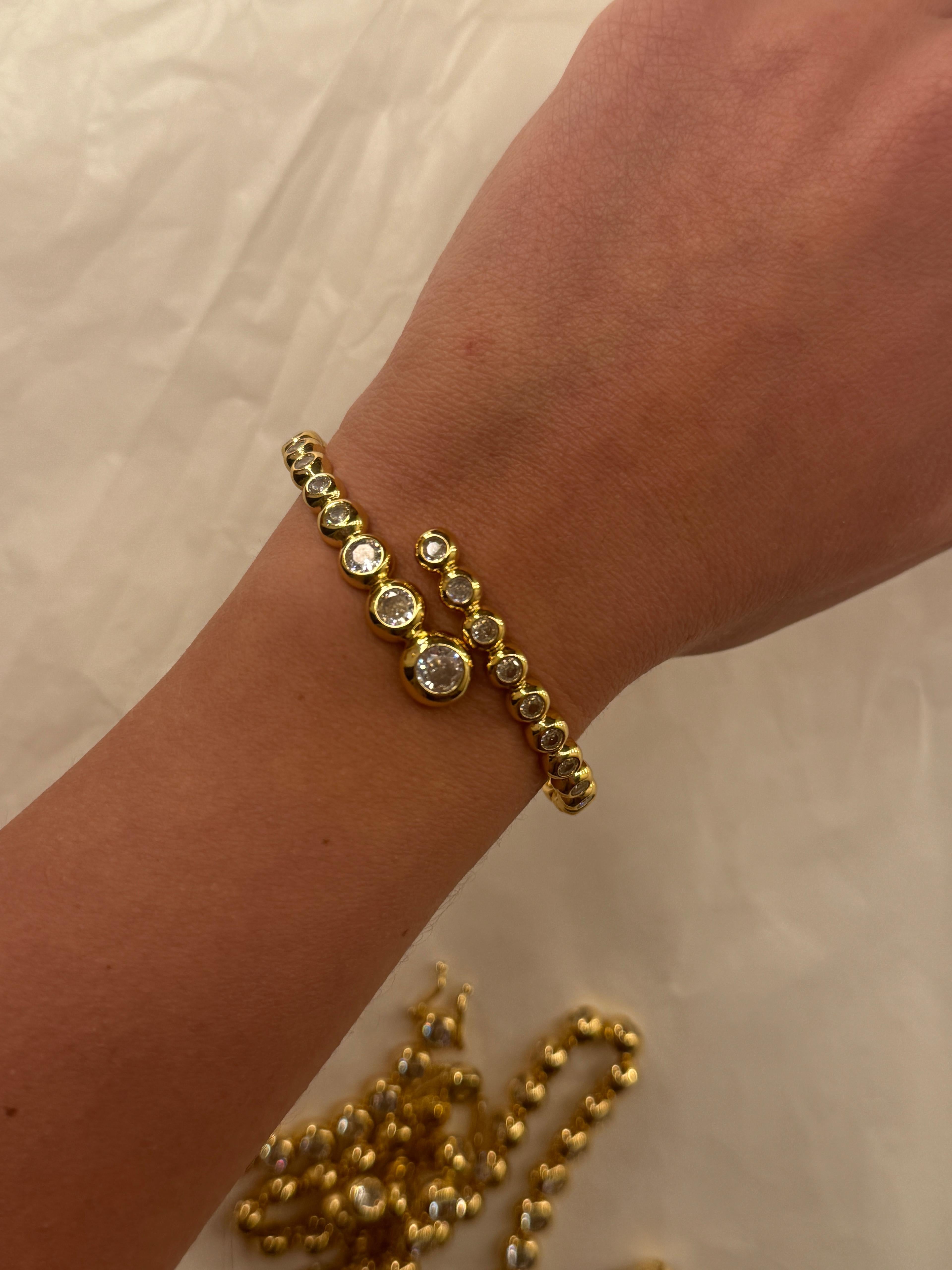 Bracciale rigido cielo ASTRA