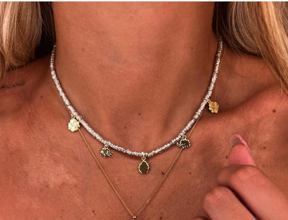Collana ciondoli porta fortuna