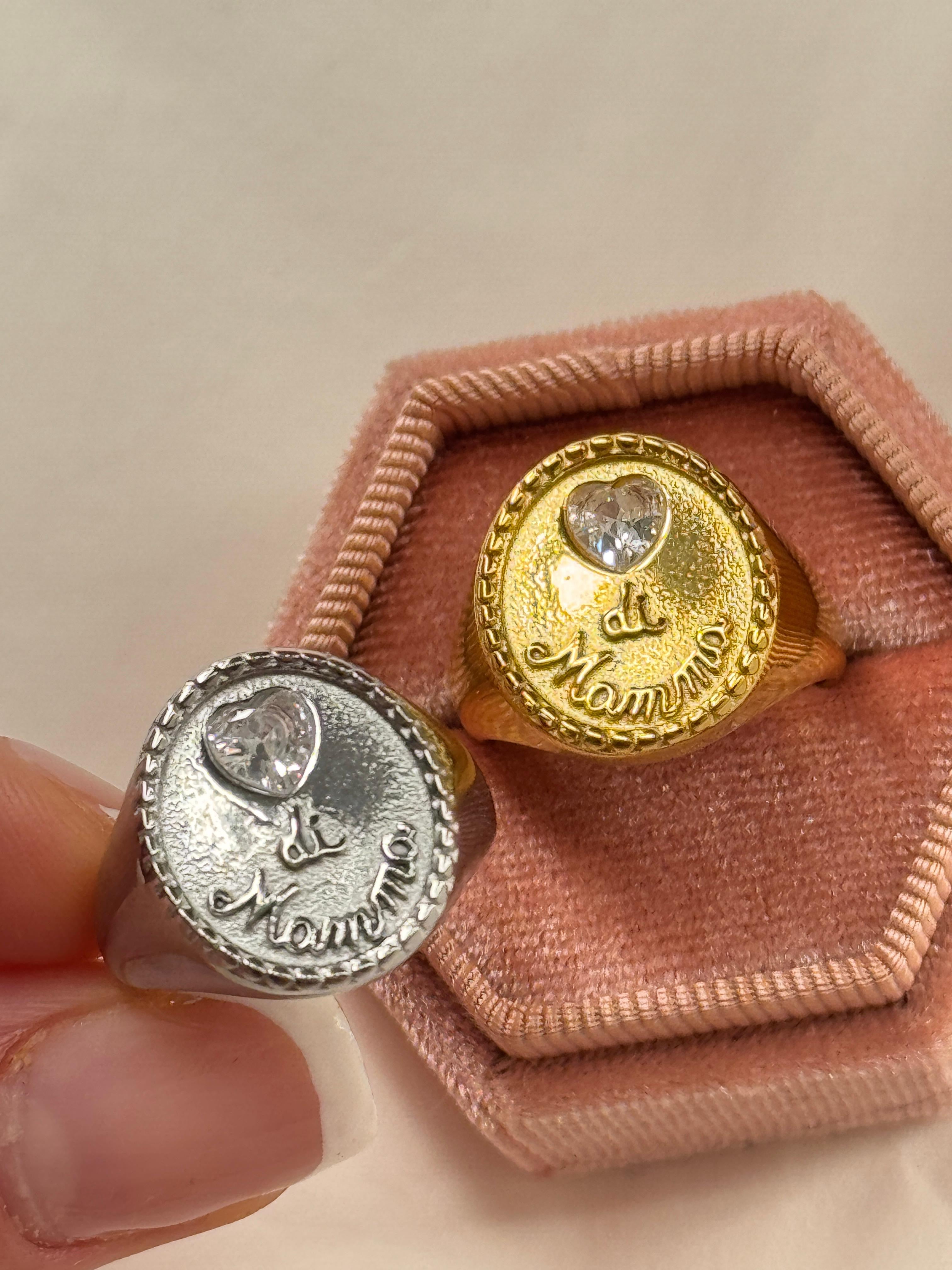 Anello Cuore di Mamma