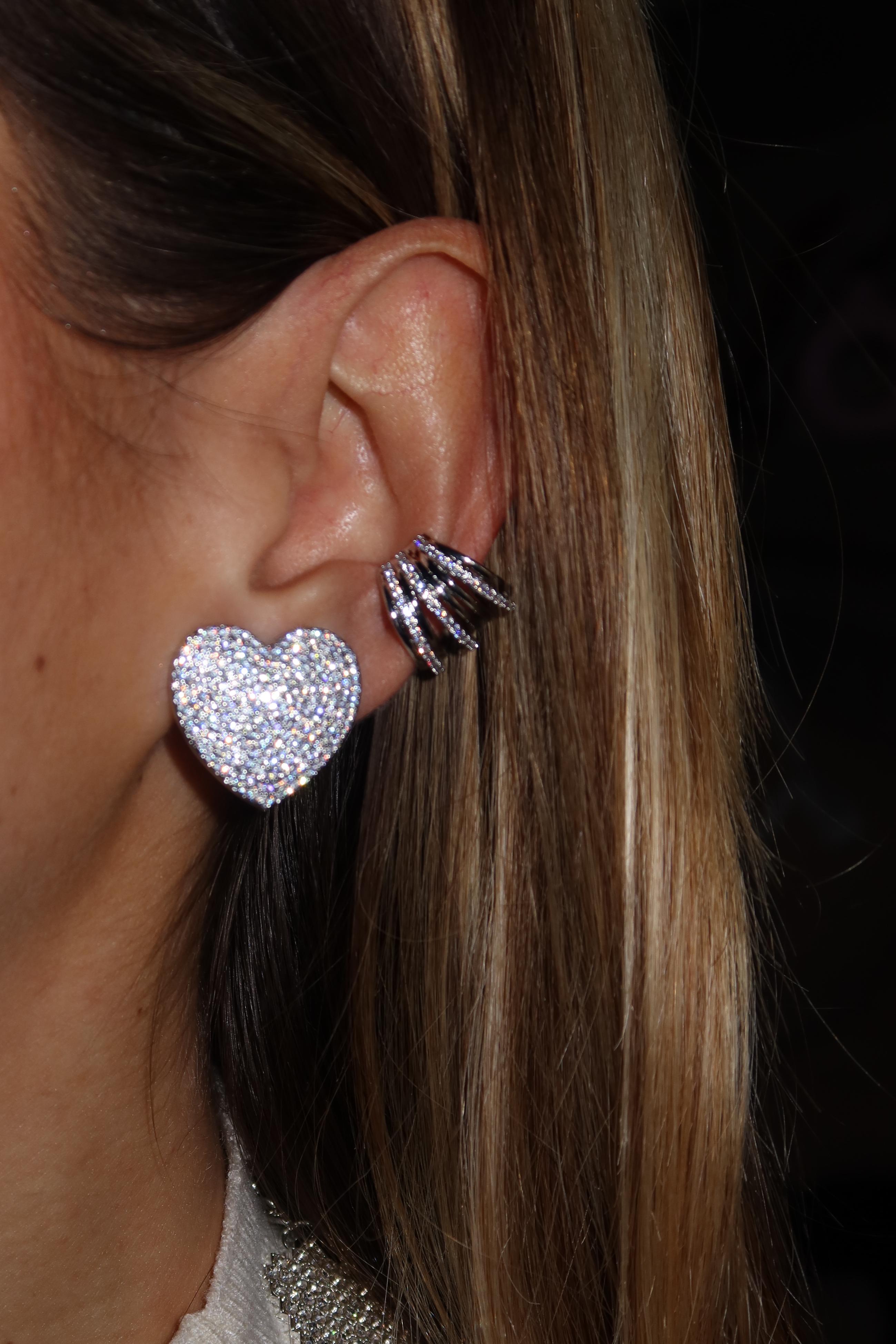 Orecchini clip CUORE PAMELA