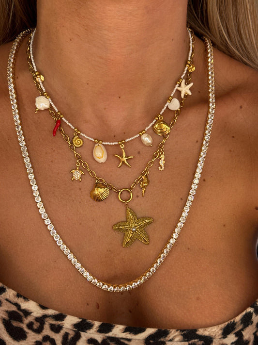 Collana bianca Charm Estate