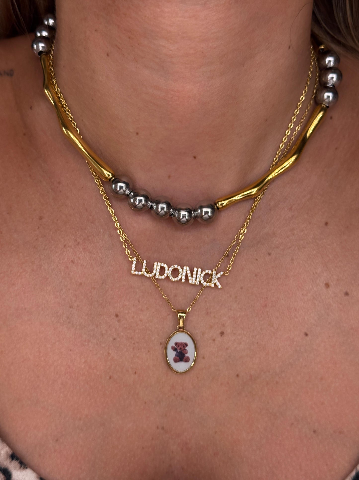 Collana Teddy vintage