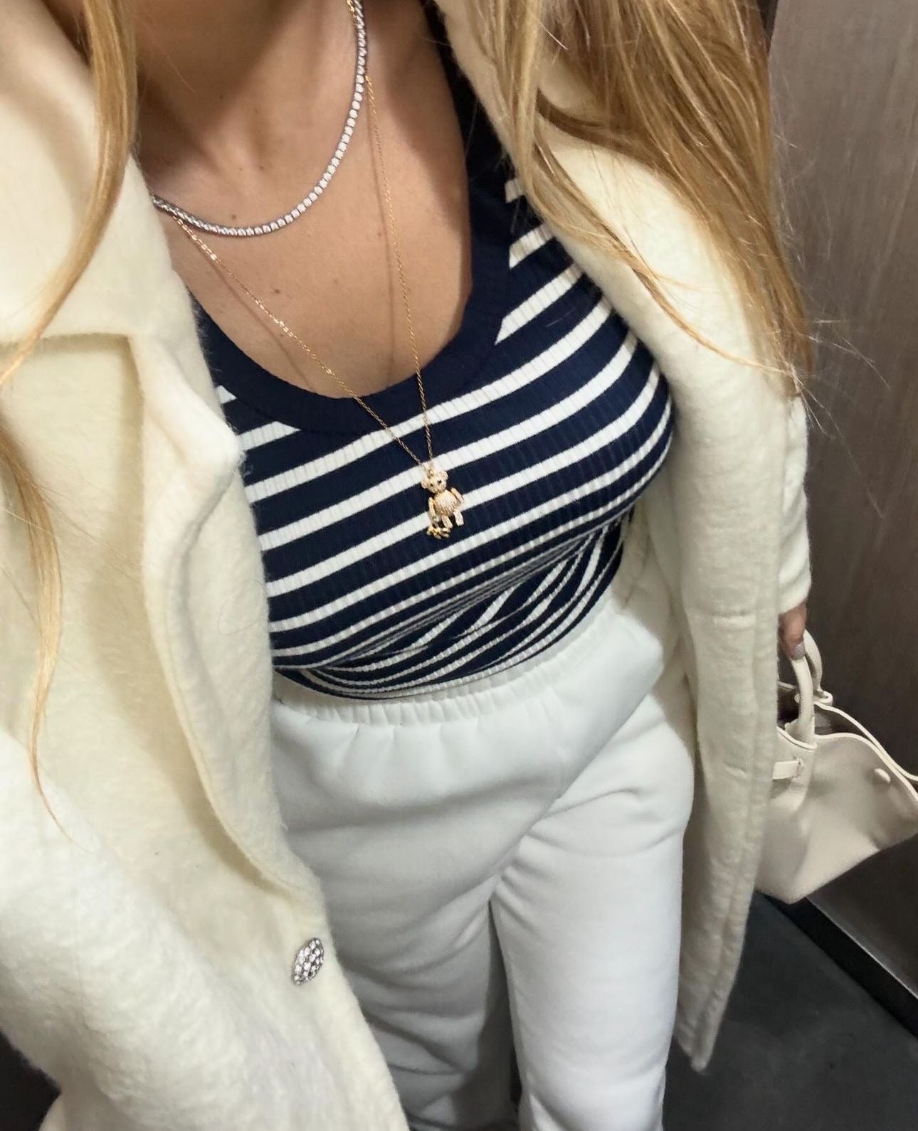 Collana teddy brillantinato