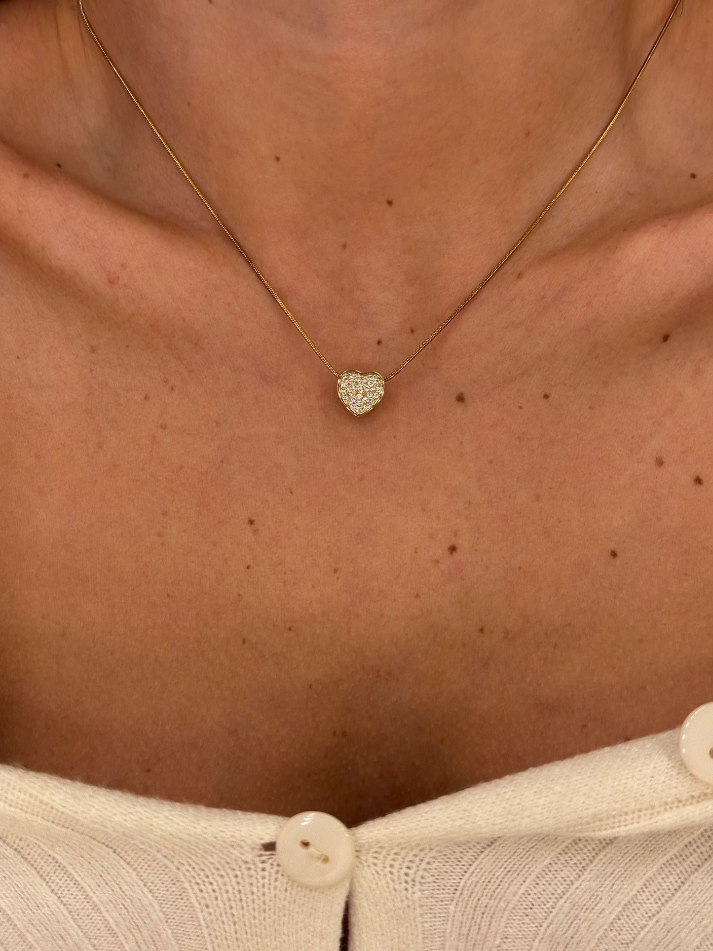 Collana cuore DAFNE
