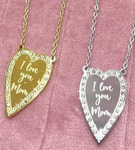 Collana “I love you MOM” /ti amo mamma