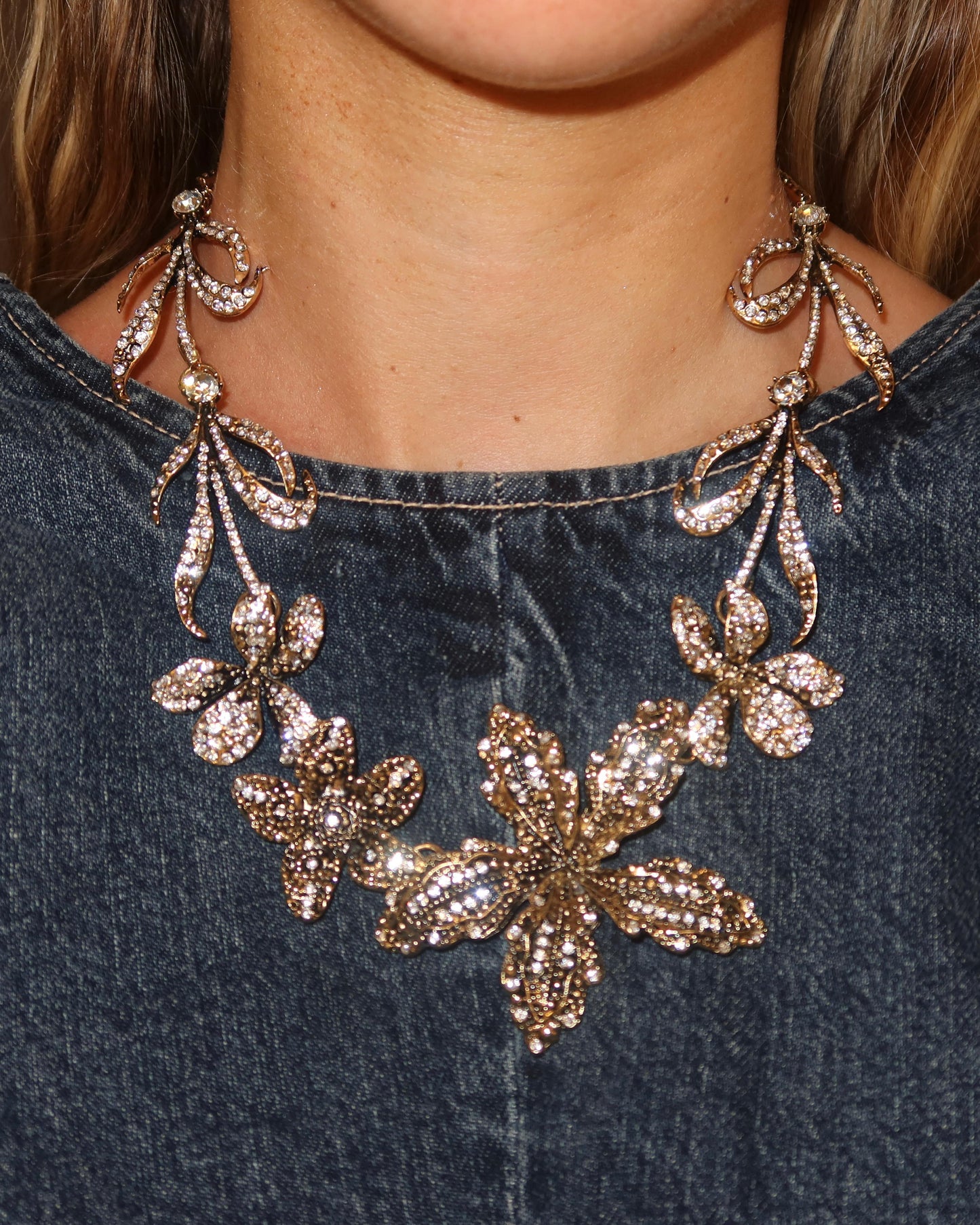 Collana Fiori Retrò