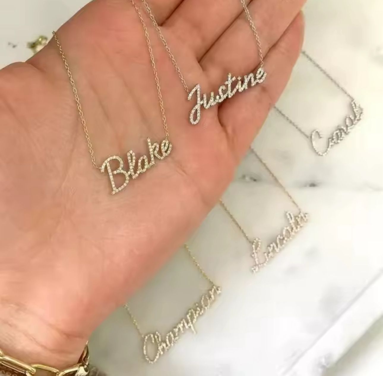 Collana Corsivo Personalizzabile