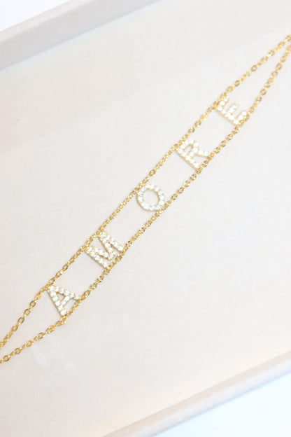 Bracciale Due Fili personalizzabile