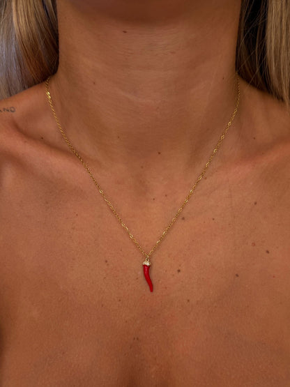 Collana peperoncino semplice