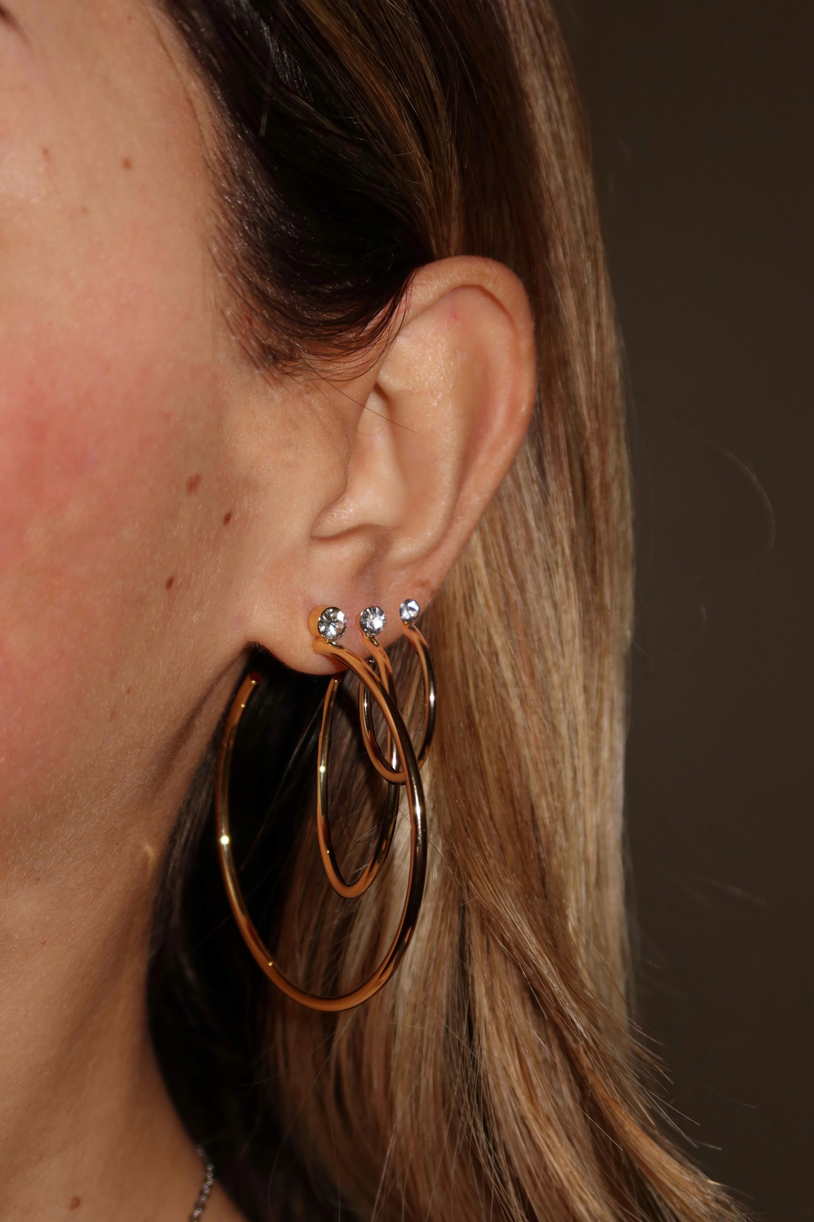 Orecchini HOOPS LUX