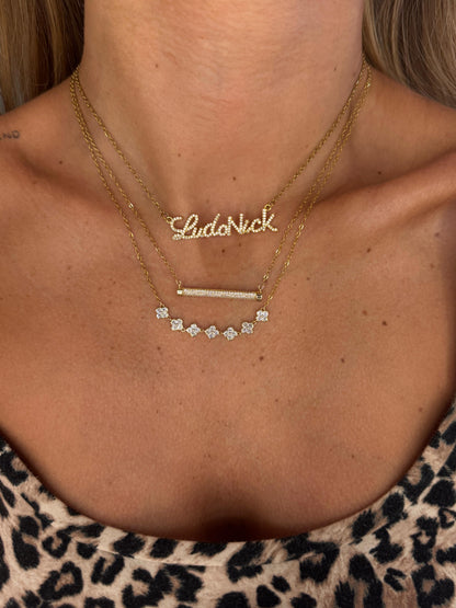 Collana Baguette
