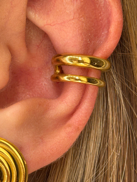 Earcuff doppia fascia semplice