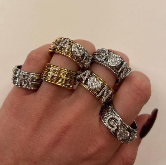 Anello filo della vita personalizzabile con misura