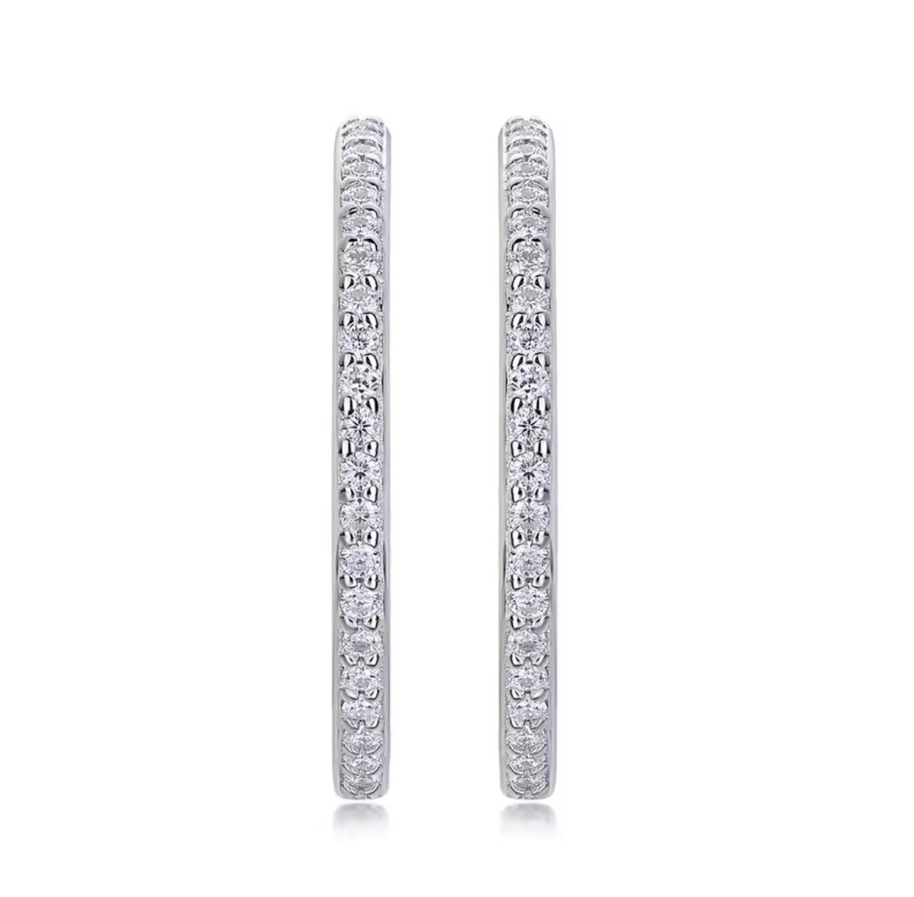 Cerchi Open in Moissanite