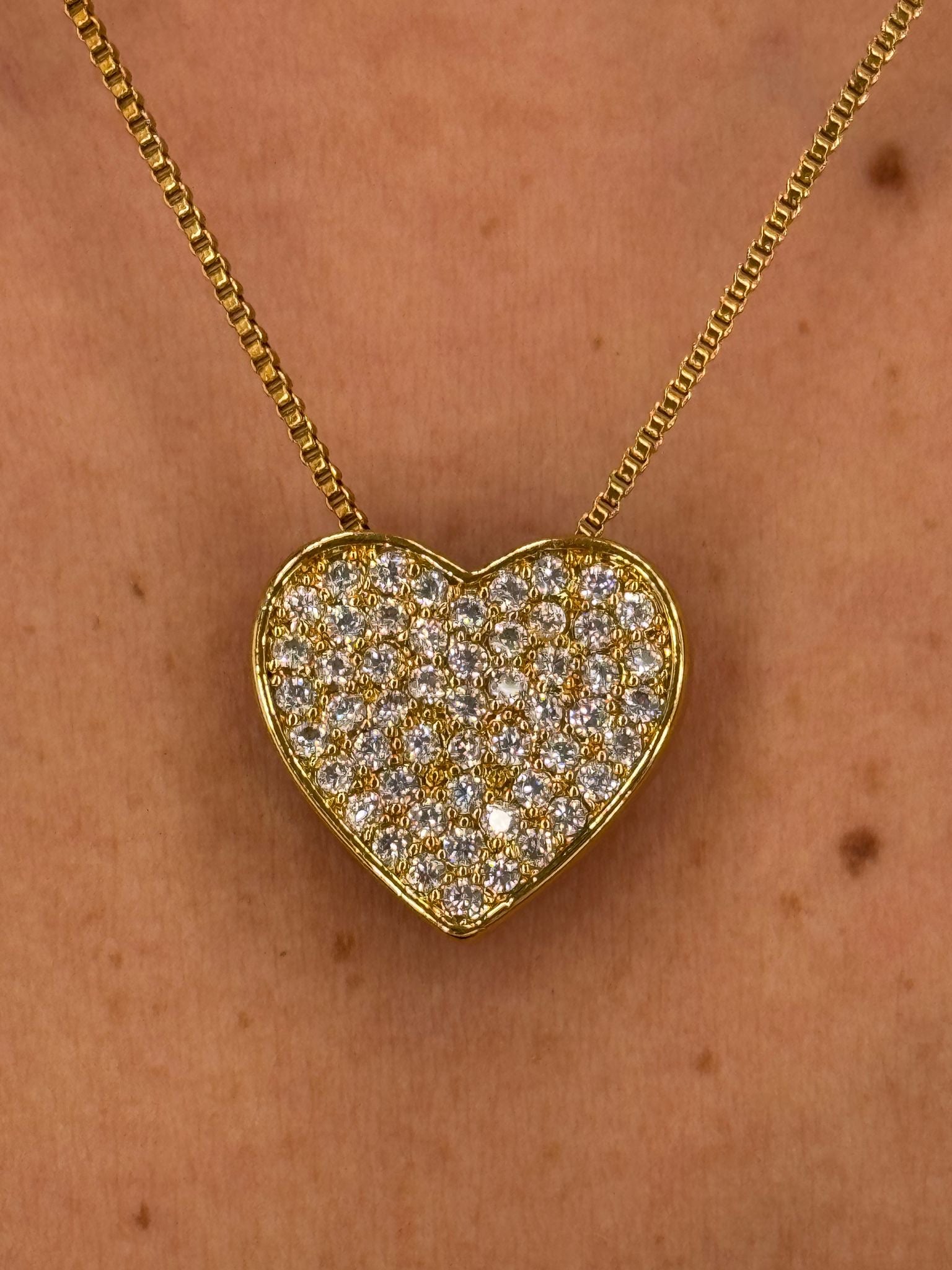 Collana cuore DAFNE