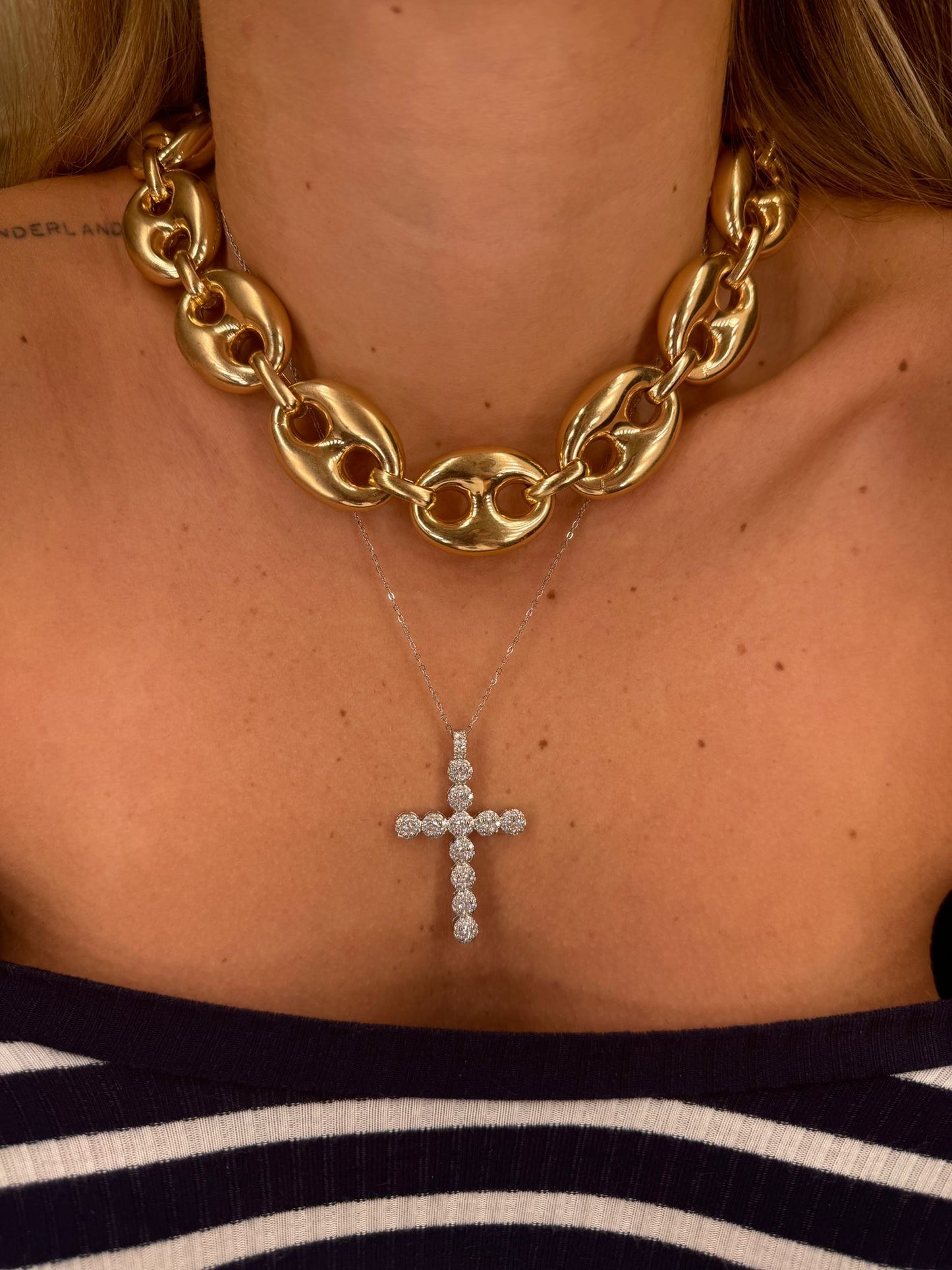 Collana croce VOGUE