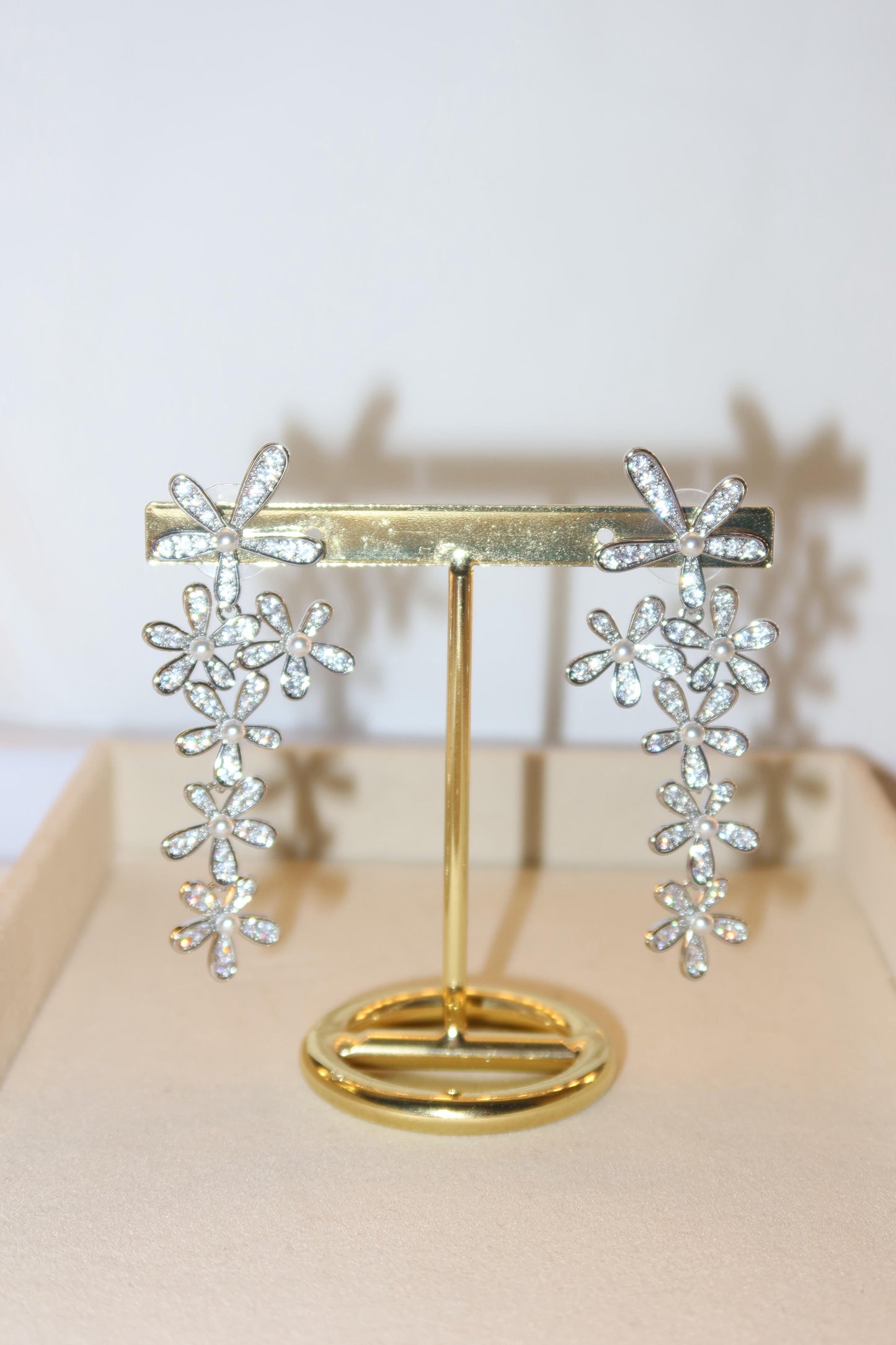 Orecchini Fiori Cristal