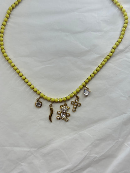Collana Tennis Charms Colors