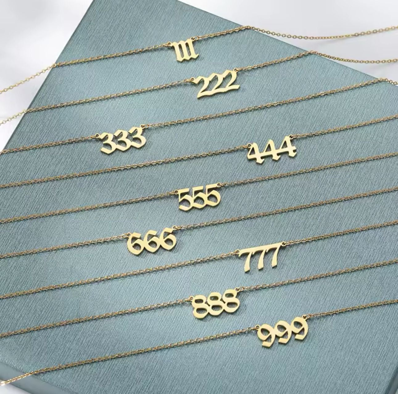 Collana numero angelico