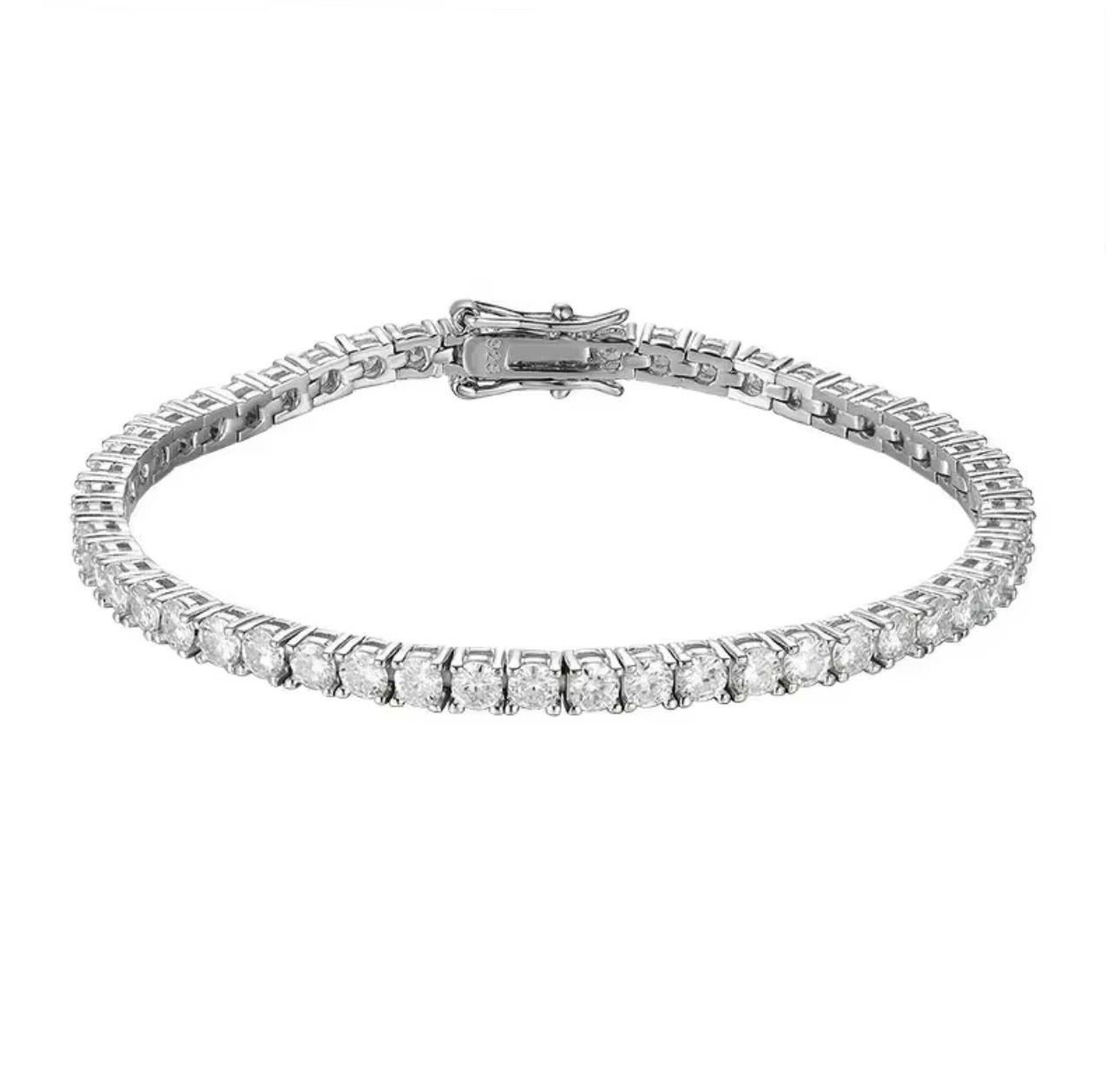 Bracciale Tennis in Moissanite