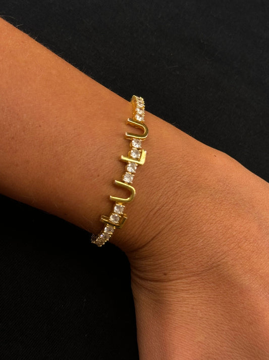 Bracciale tennis personalizzato