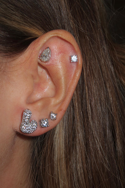 Orecchini Lettere Bubble