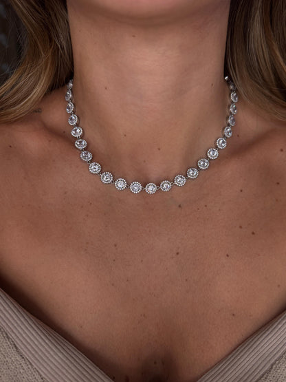 Collana Girocollo July punti luce tondi