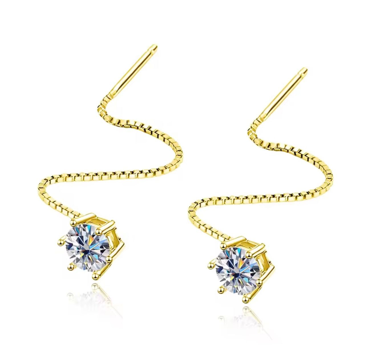 Punto Luce sali e scendi in Moissanite