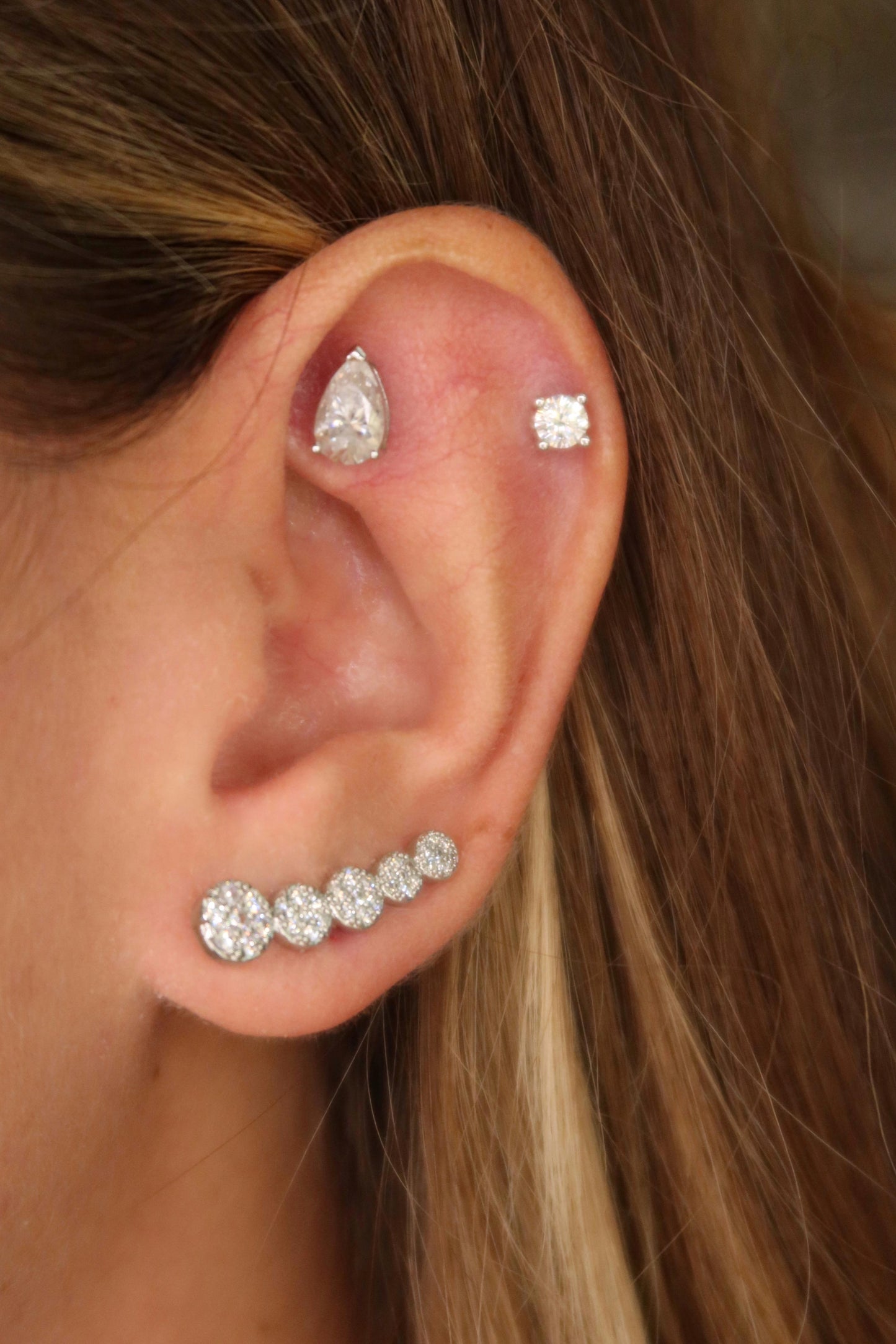 Orecchini fascia Light Round